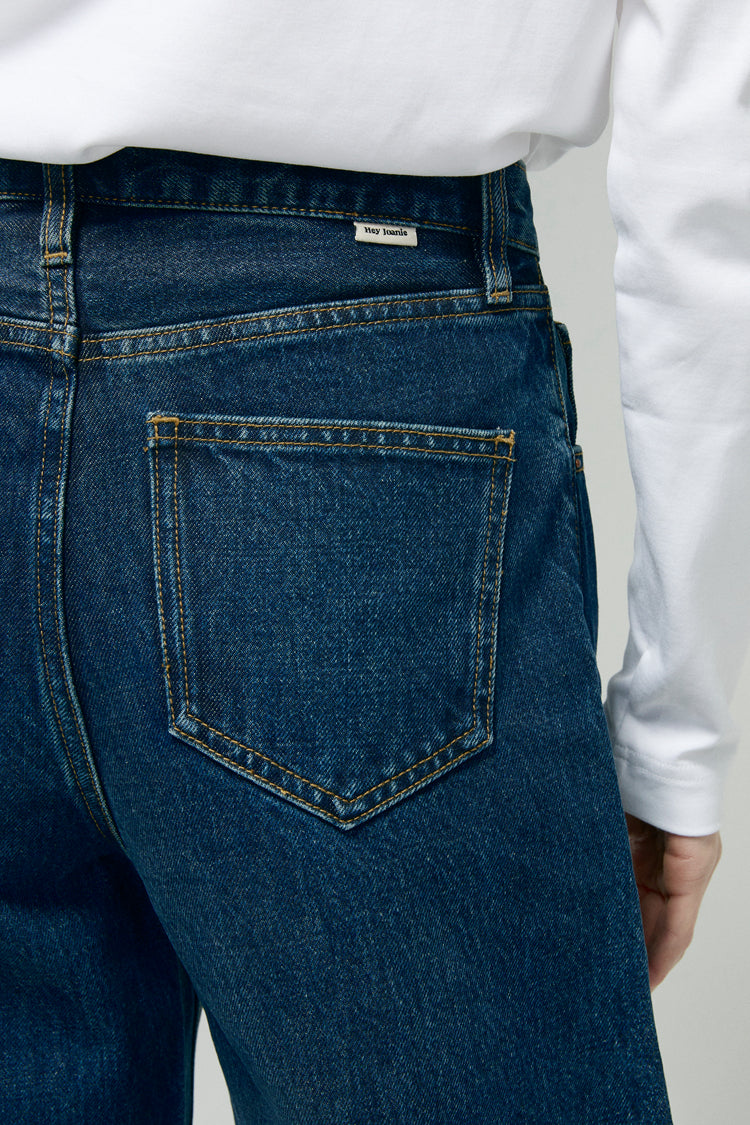 Slope Curve High-Rise Wide-Leg Jeans