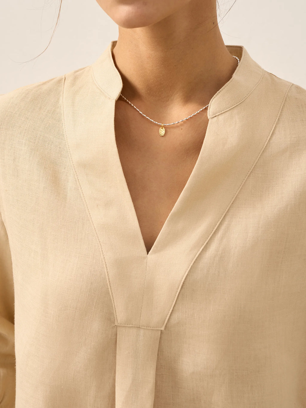 Joanna 100% Linen Shirt Dress – Relaxed Fit