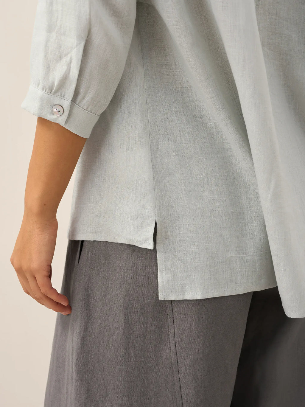 Joanna 100% Linen Shirt Dress – Relaxed Fit