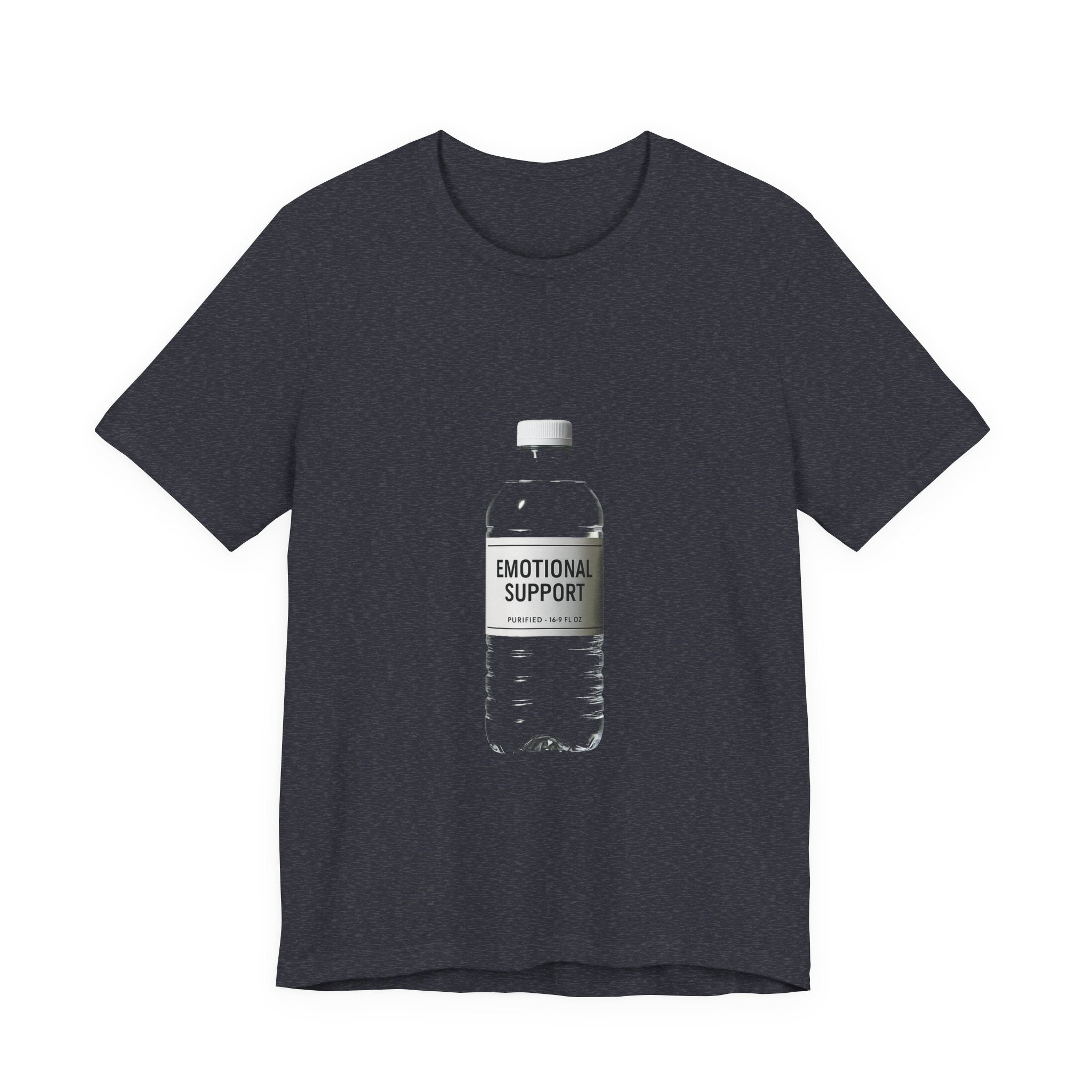 Emotional Support Water Bottle Graphic Tee - Unisex Fit