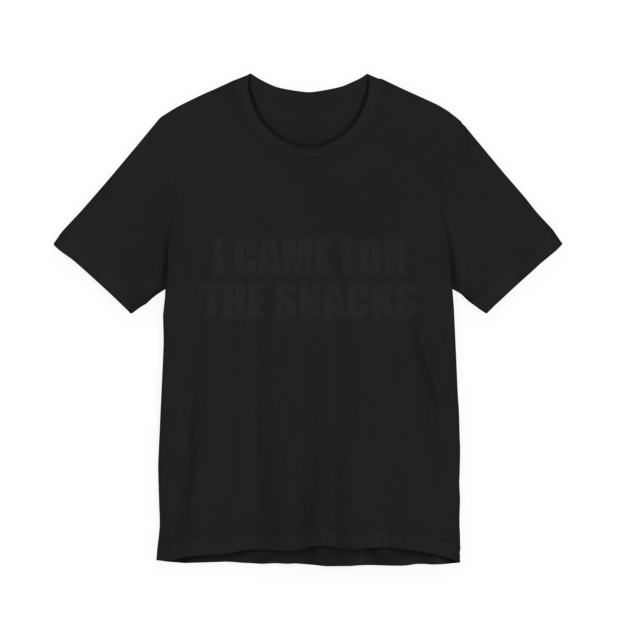 I Came For The Snacks Graphic Tee - Unisex Cotton T-Shirt