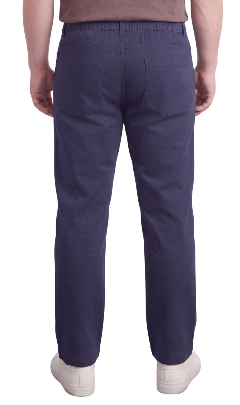 Lightweight Pull-On Jeans – Elastic Waist Denim & Twill