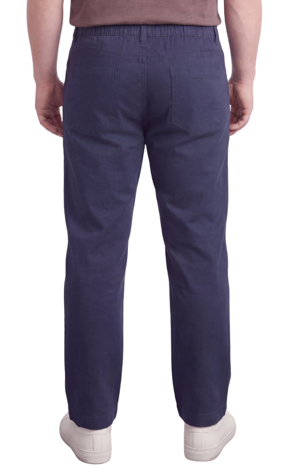 Lightweight Pull-On Jeans – Elastic Waist Denim & Twill