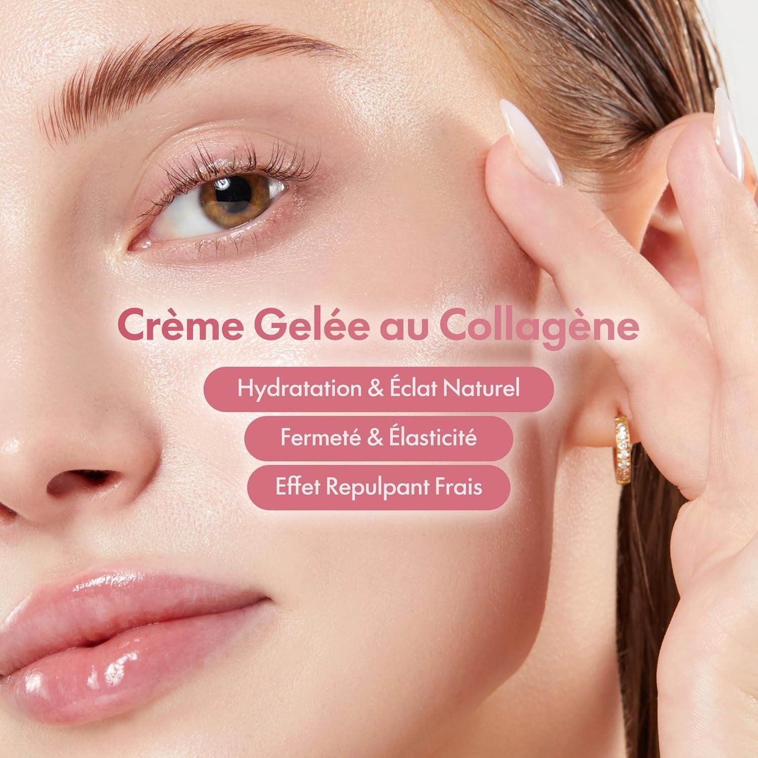 Medicube Collagen Jelly Cream with Niacinamide | Freeze-Dried Hydrolyzed Collagen for Enhanced Skin Barrier Hydration & 24-Hour Radiance | Promotes Plumper, Firmer Skin | 3.71 Fl. Oz
