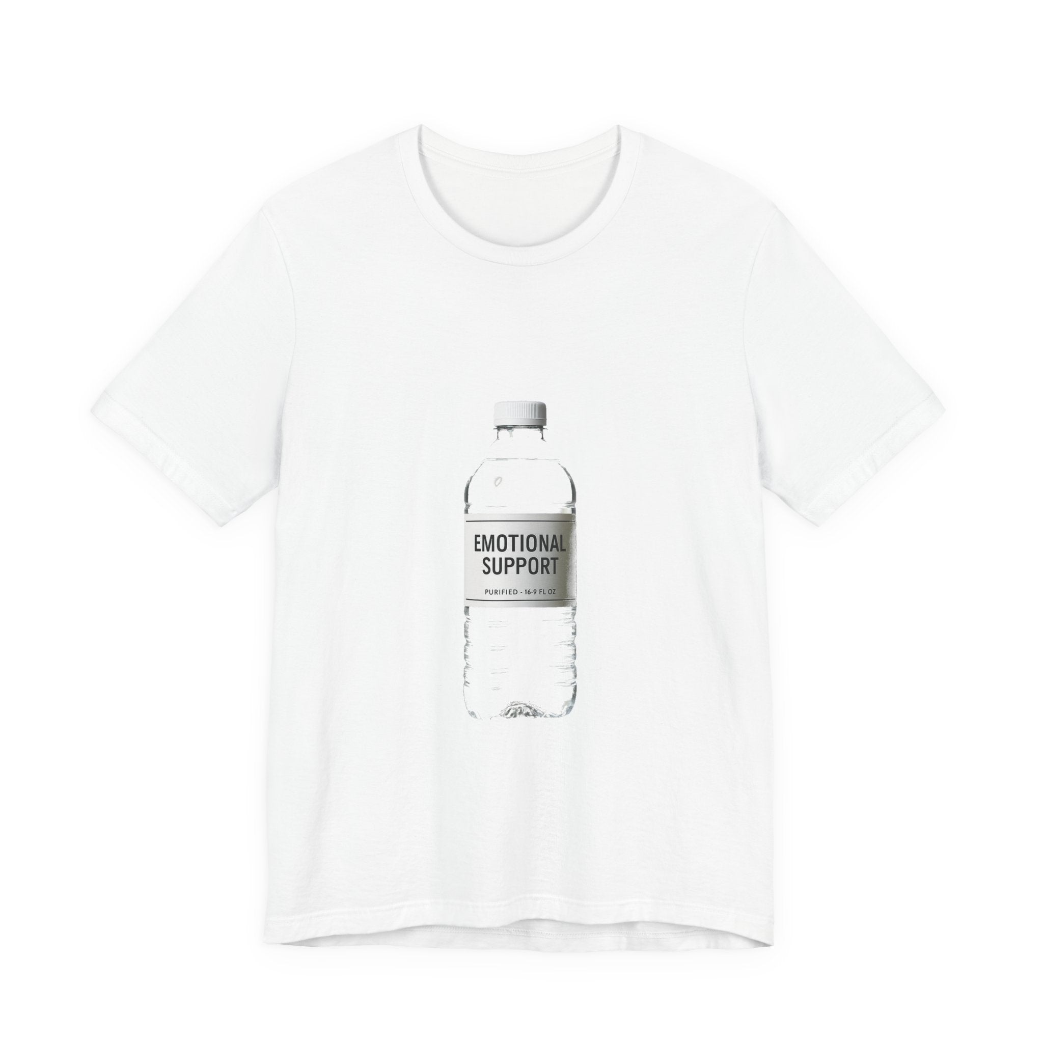 Emotional Support Water Bottle Graphic Tee - Unisex Fit