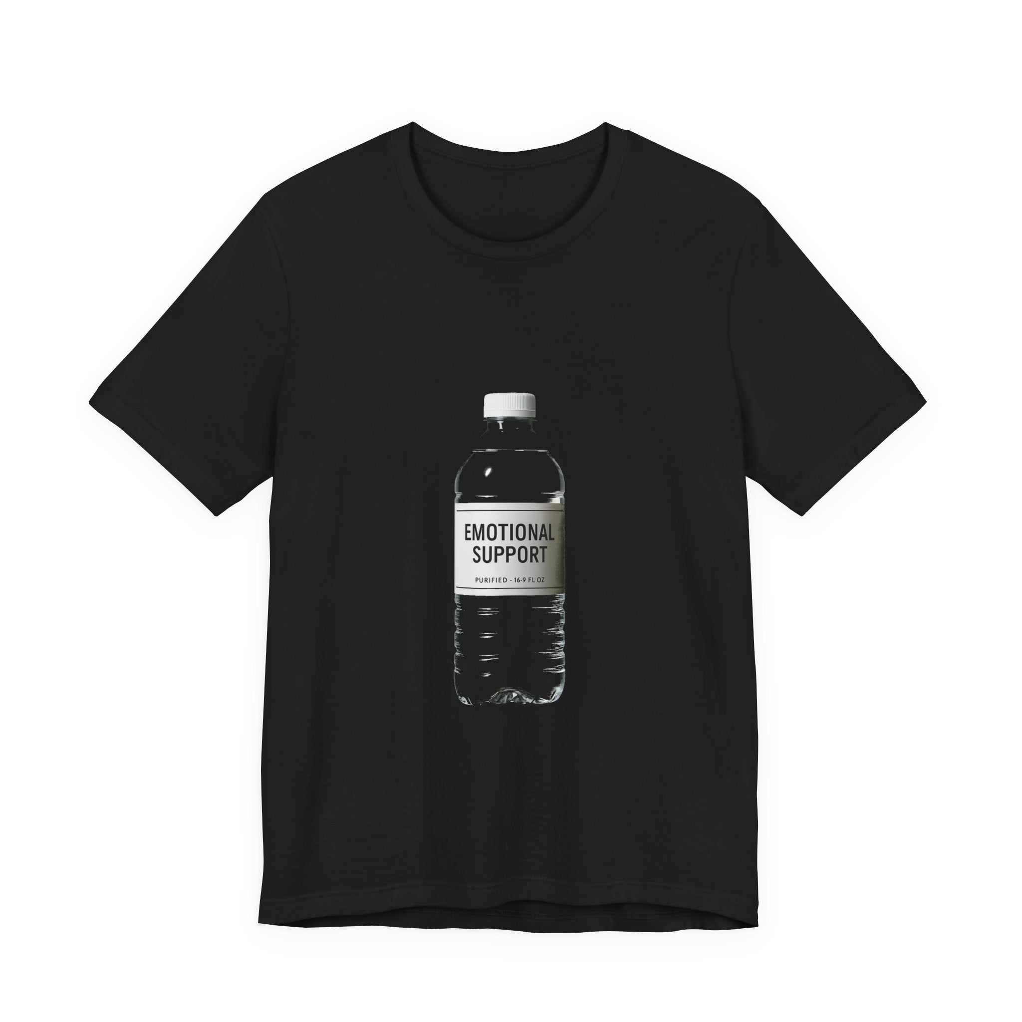 Emotional Support Water Bottle Graphic Tee - Unisex Fit