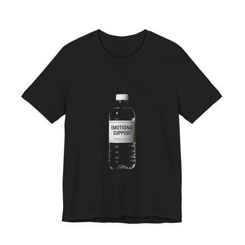 Emotional Support Water Bottle Graphic Tee - Unisex Fit