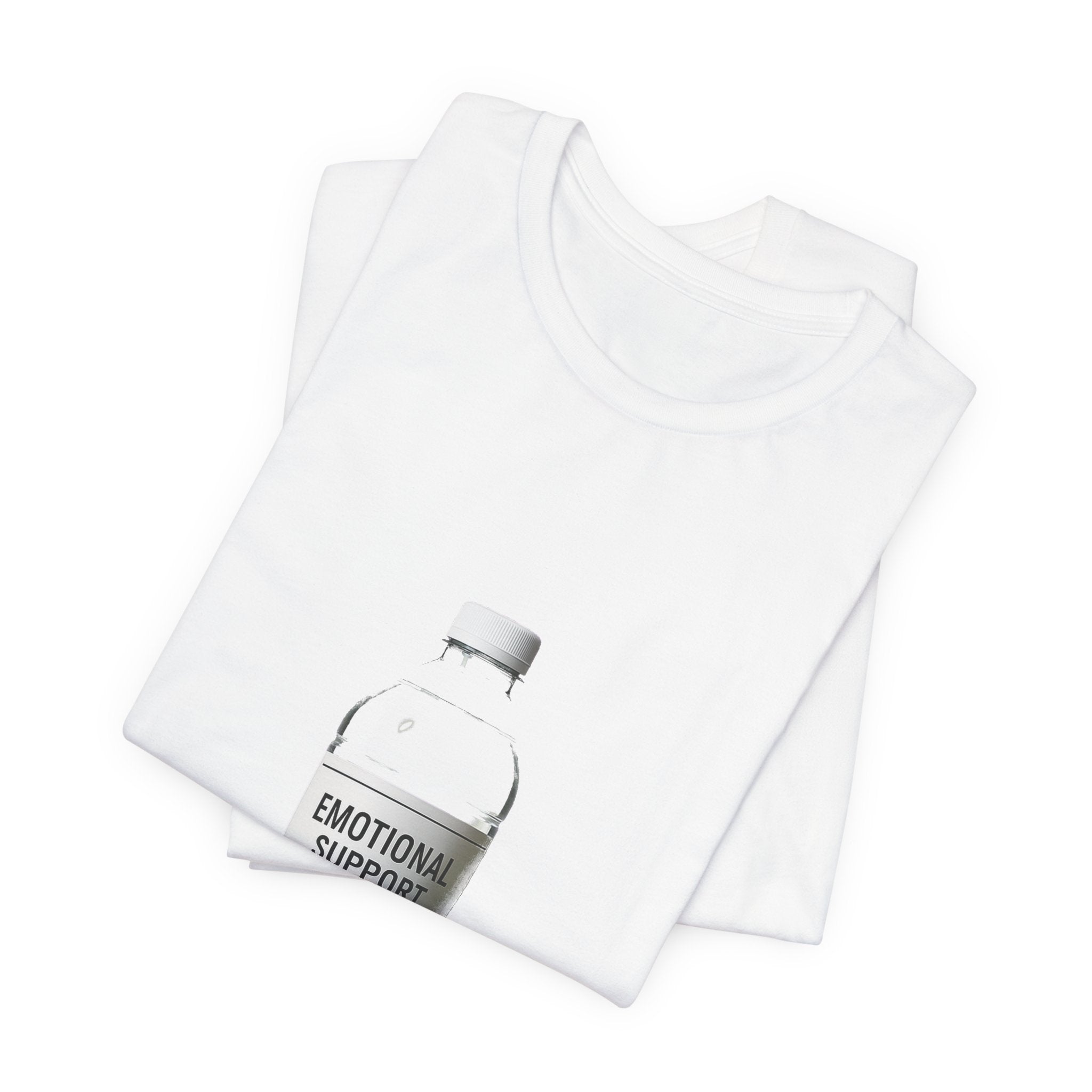Emotional Support Water Bottle Graphic Tee - Unisex Fit