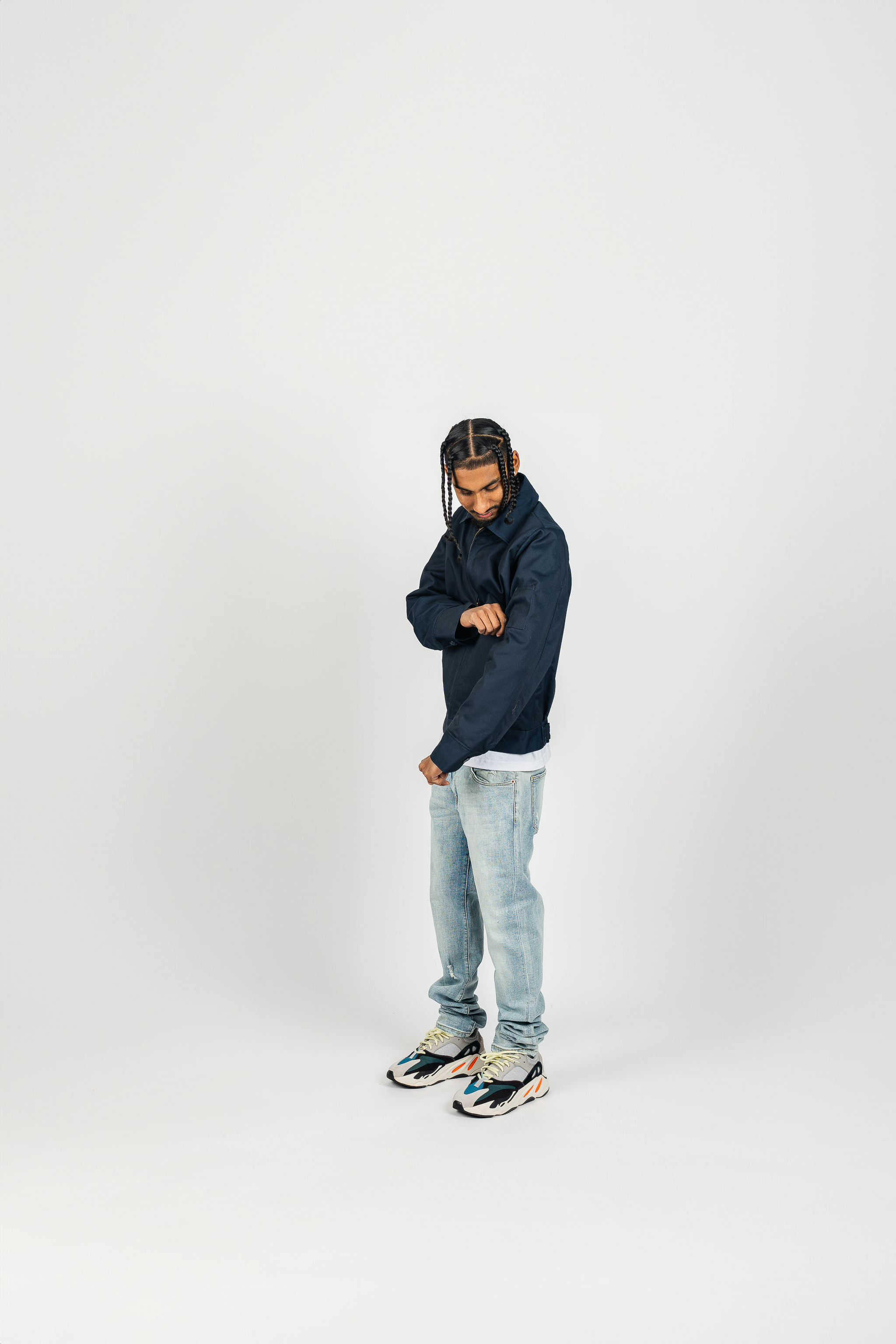 Shaka Wear insulated mechanic jacket in a utility workwear style with front and arm pockets