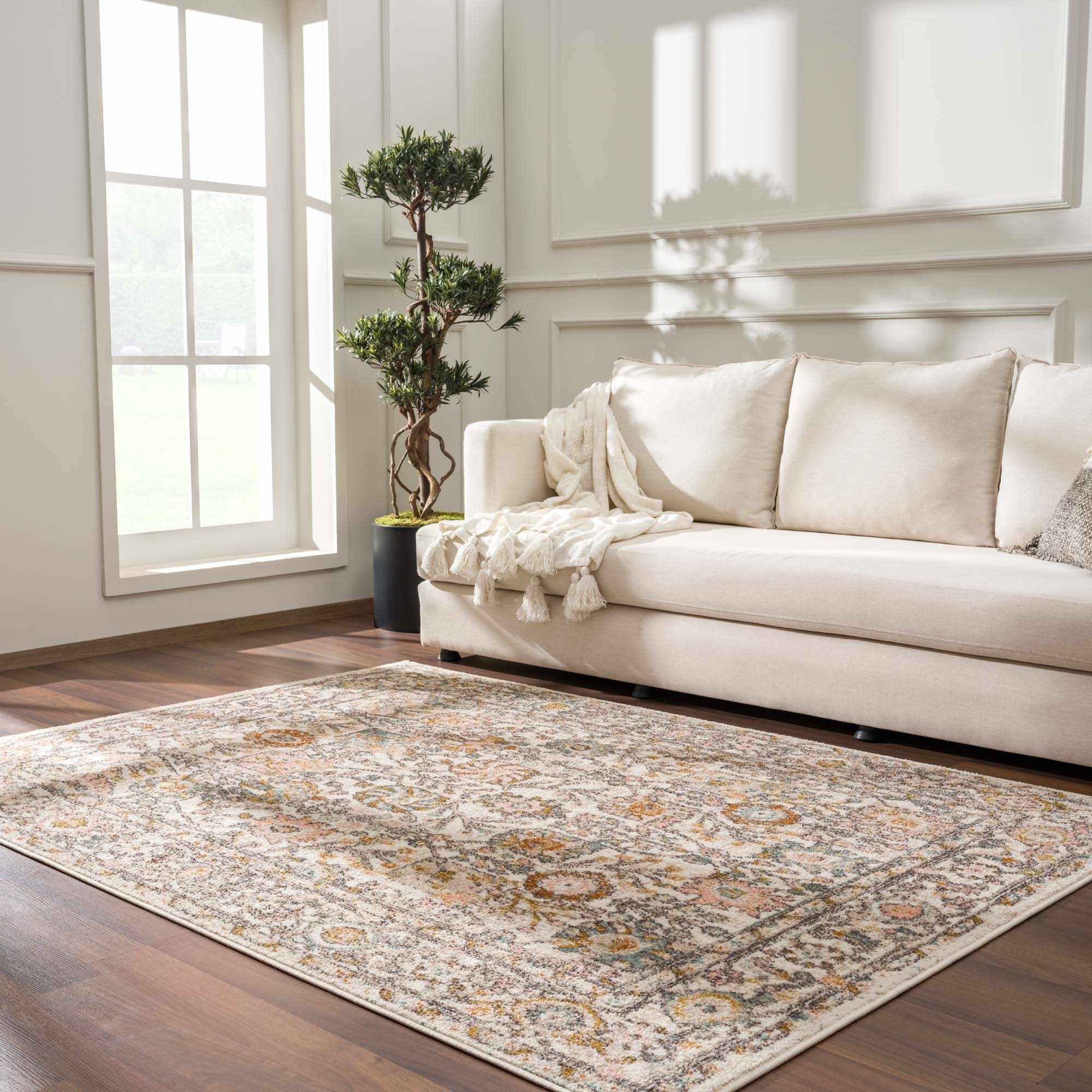 Herstmonceux Traditional Area Rug — Warm, Vintage-Inspired Pile
