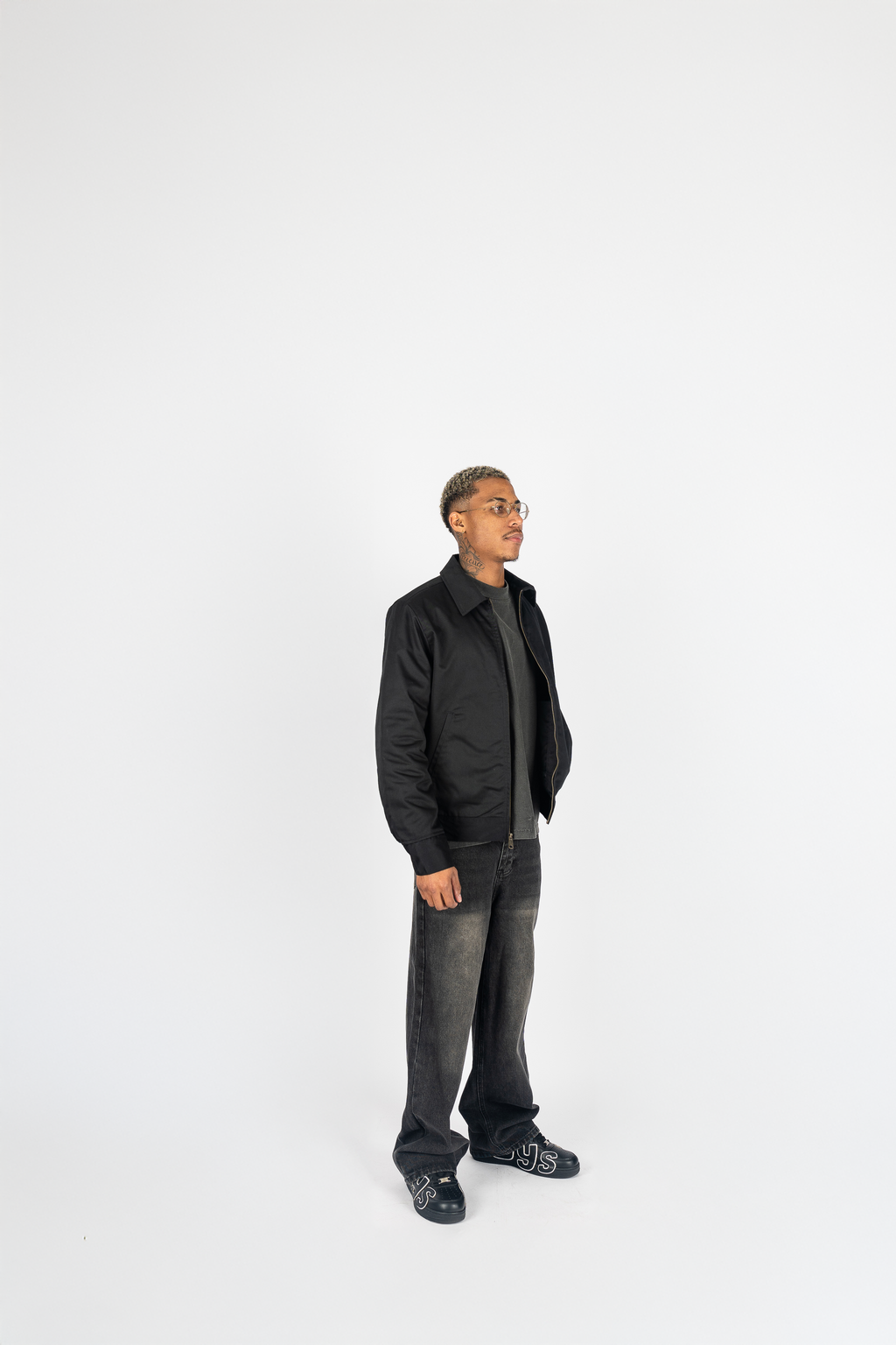 Shaka Wear insulated mechanic jacket in a utility workwear style with front and arm pockets