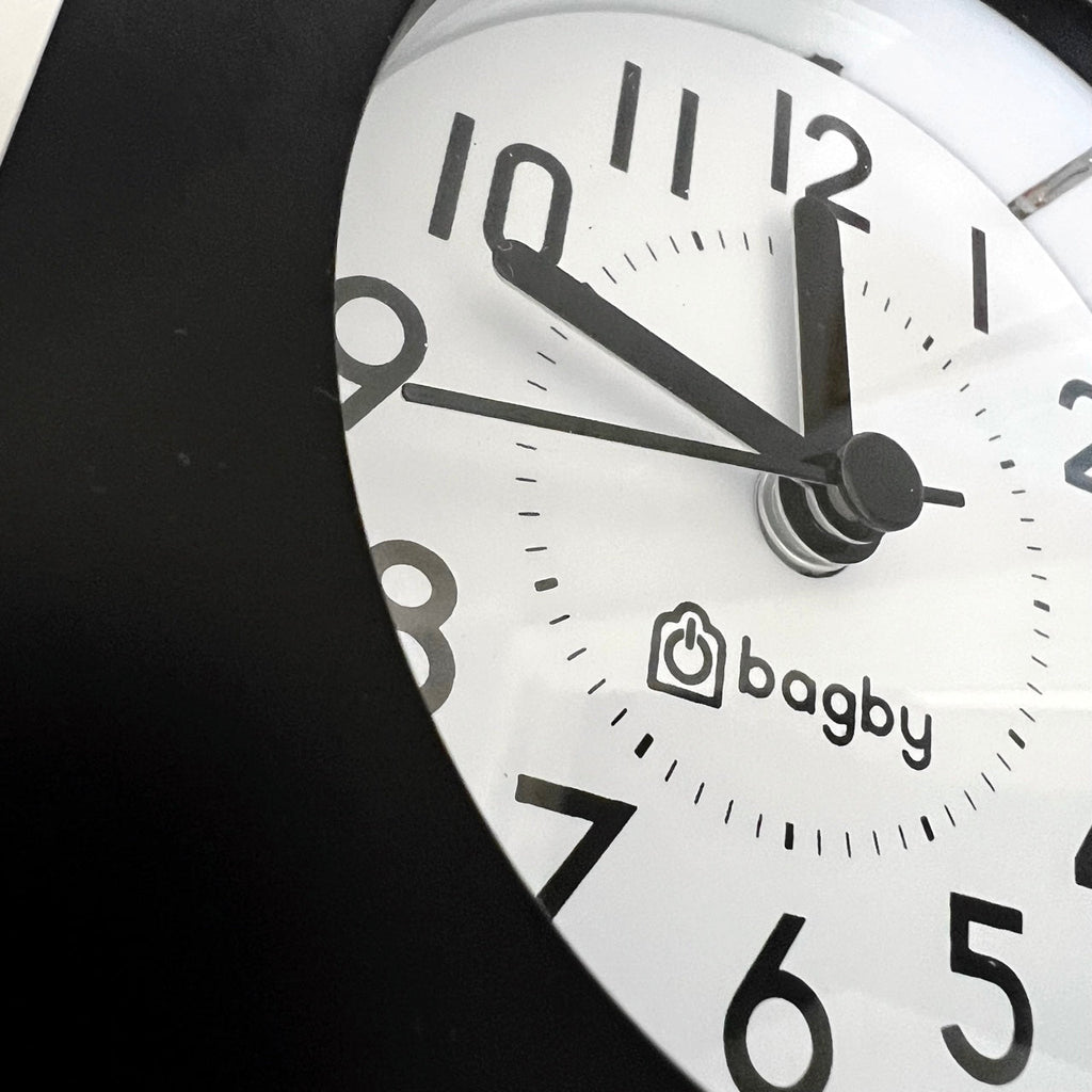Bagby Classic Silent Analog Alarm Clock