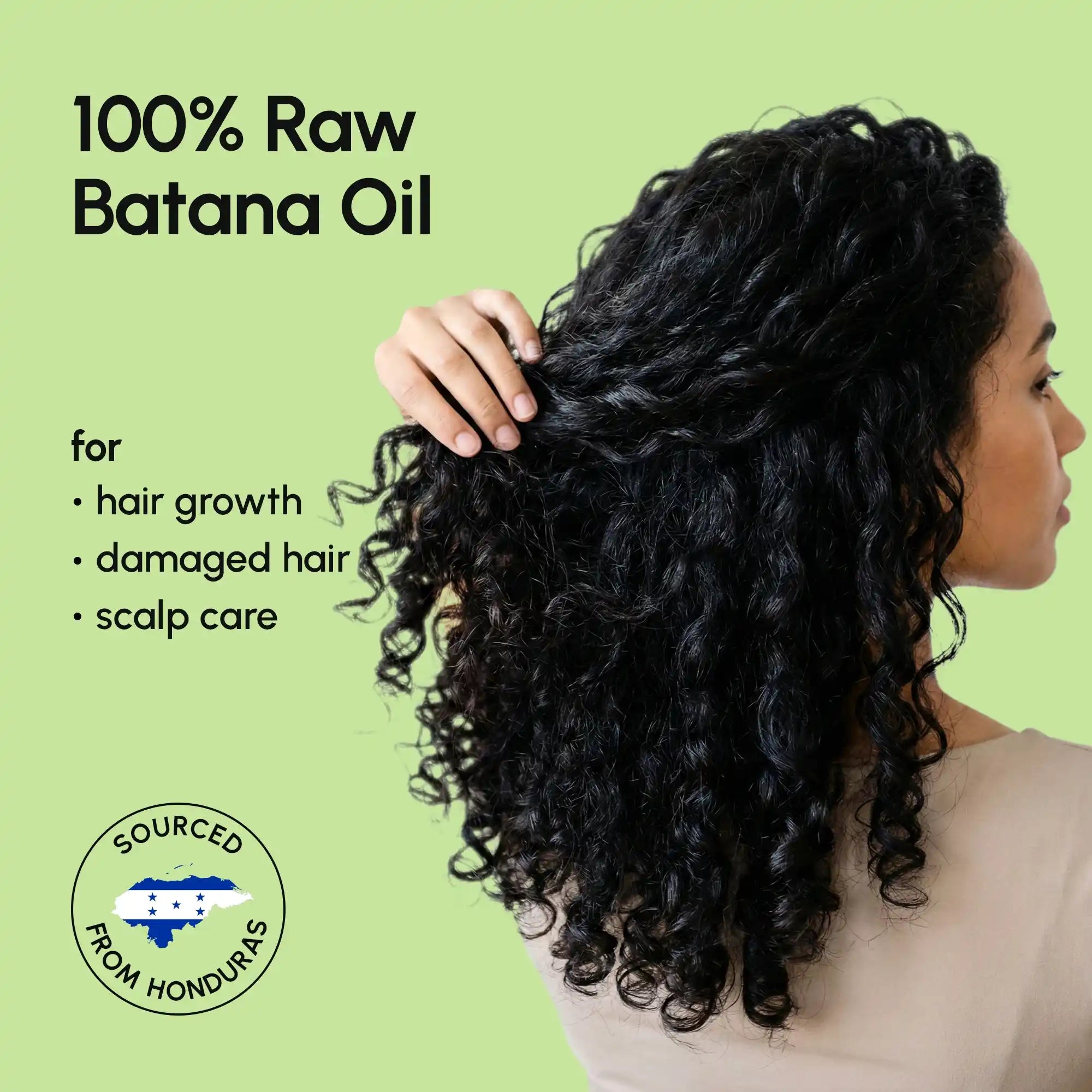 Marée Batana Hair Growth Paste jar with natural plant oil formula for hair growth and scalp health