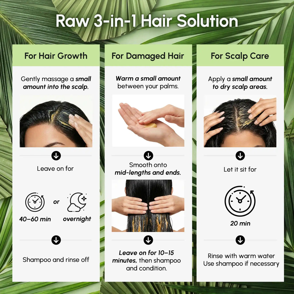 Marée Batana Hair Growth Paste jar with natural plant oil formula for hair growth and scalp health