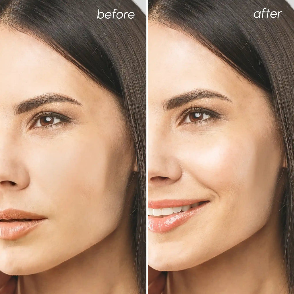 Collagen and retinol toner pads in open jar with a single pad lifted out, showing texture and saturation
