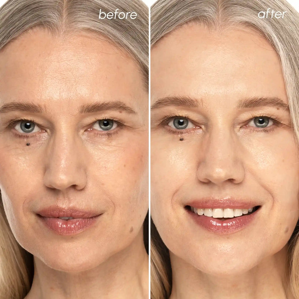 Collagen and retinol toner pads in open jar with a single pad lifted out, showing texture and saturation