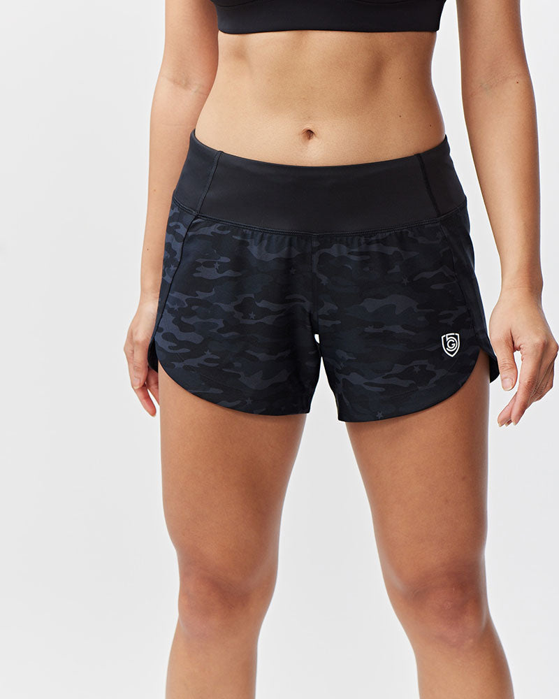 Excel Workout Shorts with Pocket — Extra Coverage