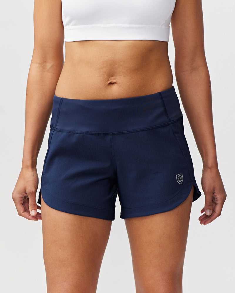 Excel Workout Shorts with Pocket — Extra Coverage