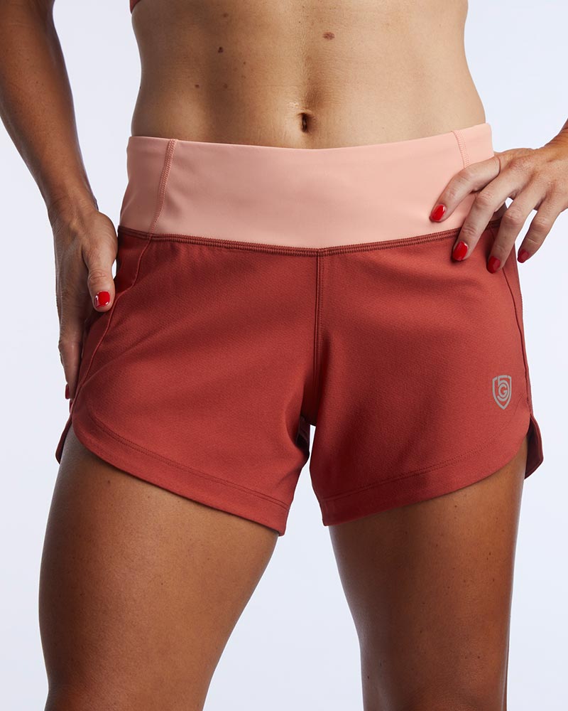 Excel Workout Shorts with Pocket — Extra Coverage