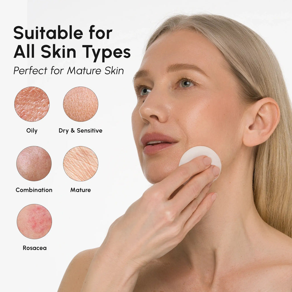 Marée Daily Glow Exfoliating Toner bottle on a clean surface, water-light acid toner for smooth glowing skin