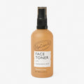 UpCircle Hyaluronic Acid and Chamomile Face Toner in a glass spray bottle with cardboard packaging on a clean surface