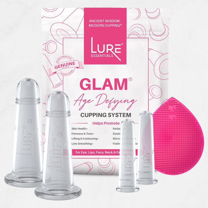 Lure Essentials GLAM Facial Cupping Set — Face, Eyes, Lips
