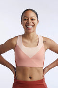 Pionxr Color-Block Bra Top — High-Impact Studio Style