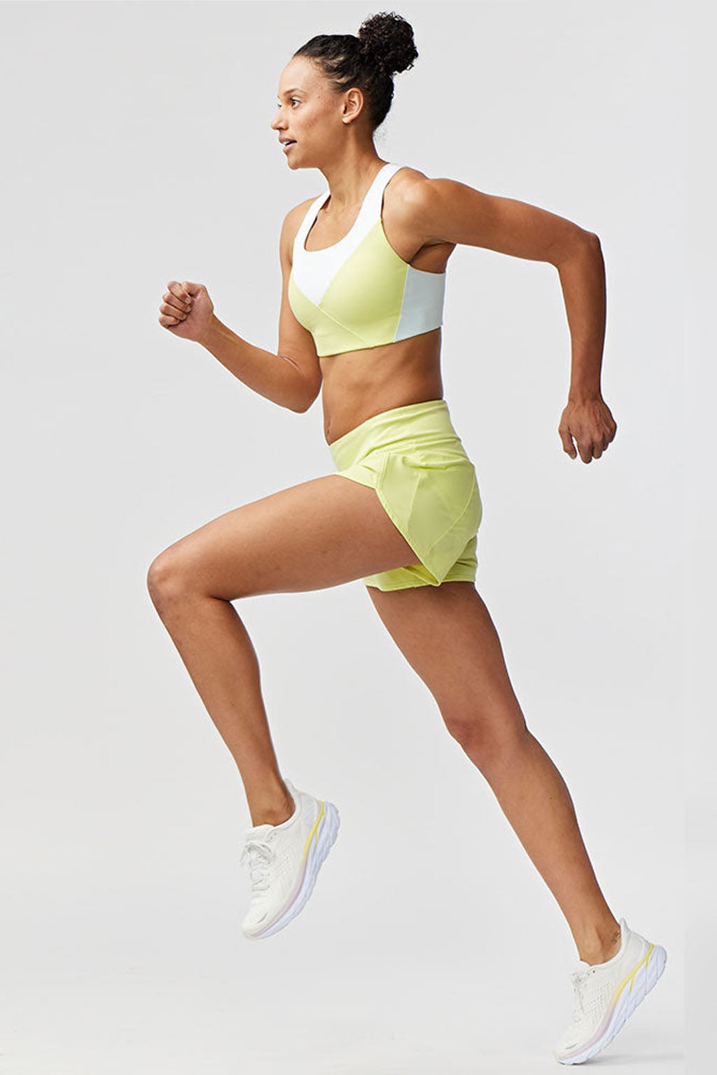 Sheva High-Rise Running Shorts with Zip Pocket