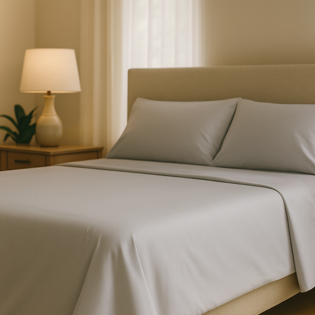 Bamboo Viscose Sheet Set — Silky, Breathable, 4-Piece