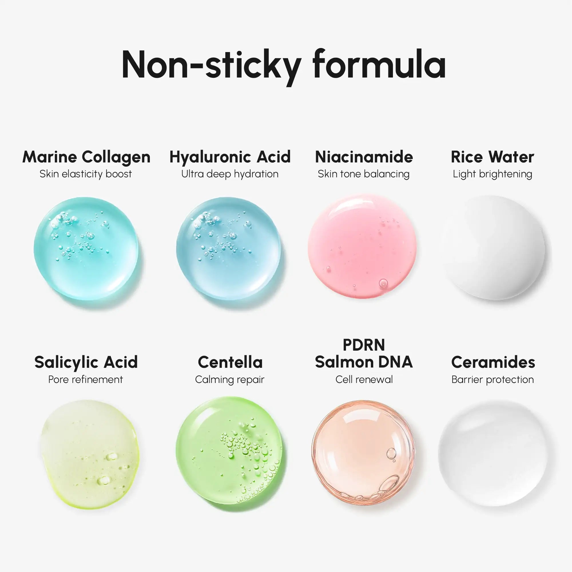 Marée Milky Rice Hydrating Toner bottle with milky white liquid texture on a clean skincare flat lay