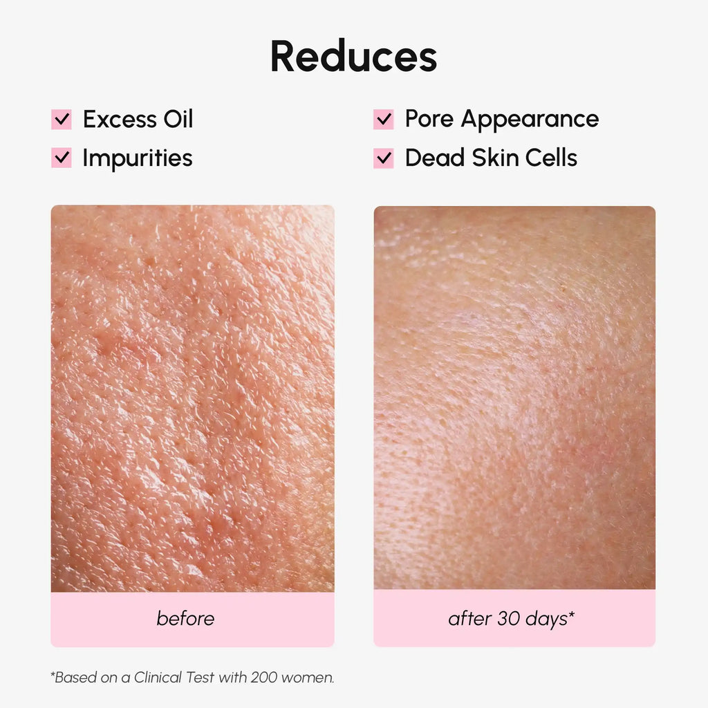 Marée Pore Refining Toner bottle on a minimal white surface, lightweight hydrating facial toner for pore refinement