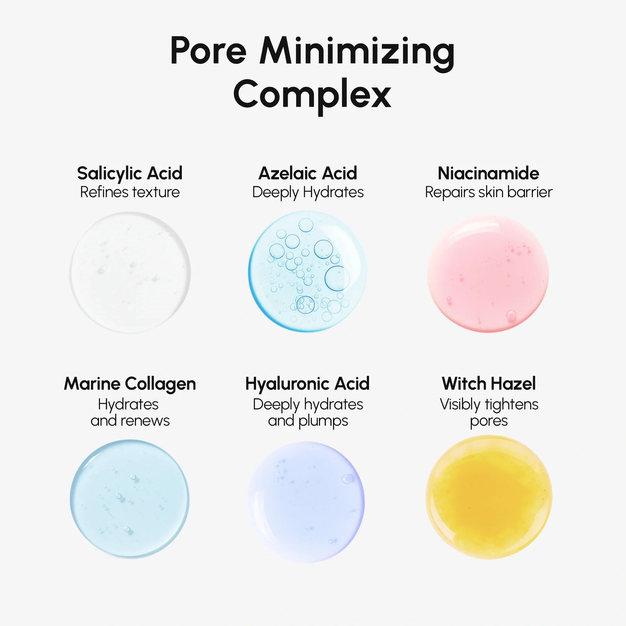 Marée Pore Refining Toner bottle on a minimal white surface, lightweight hydrating facial toner for pore refinement