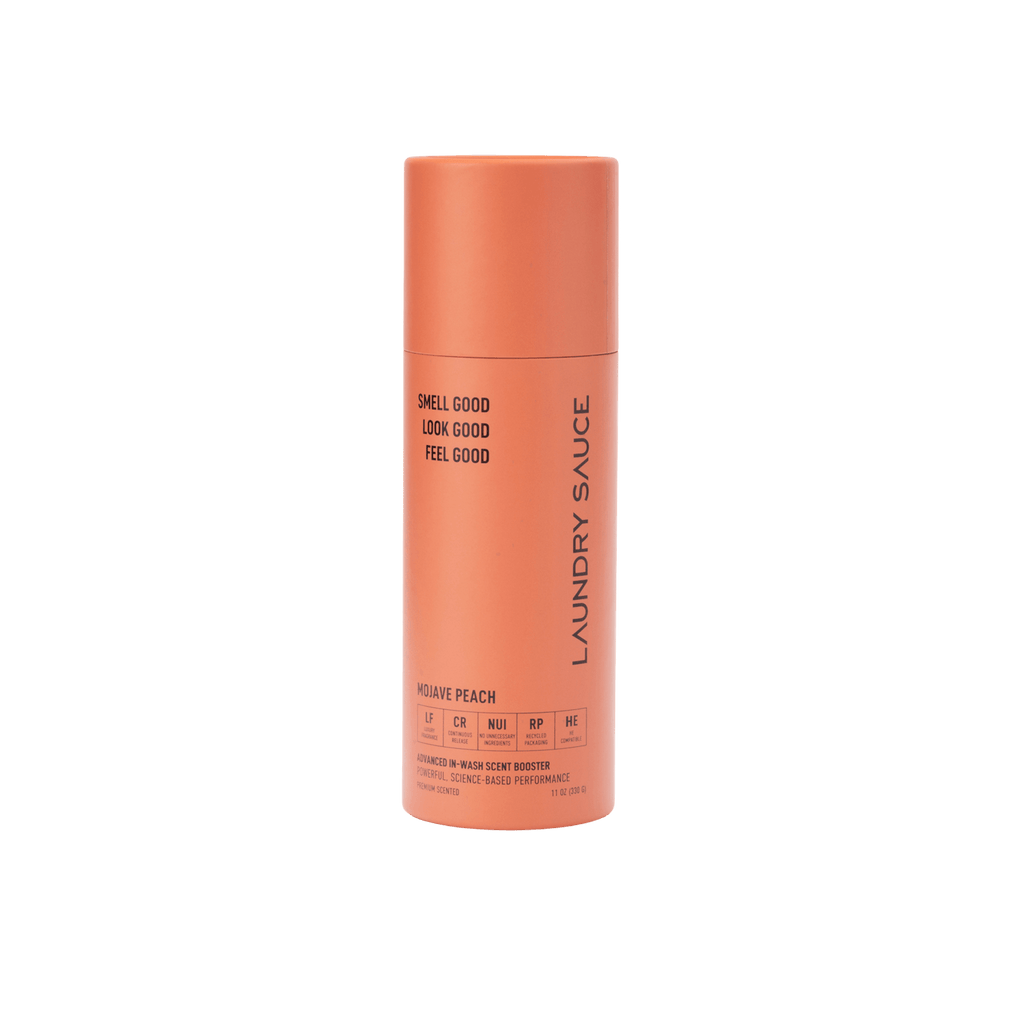 Laundry Sauce Advanced In-Wash Laundry Scent Booster Beads in an 11 oz cylinder