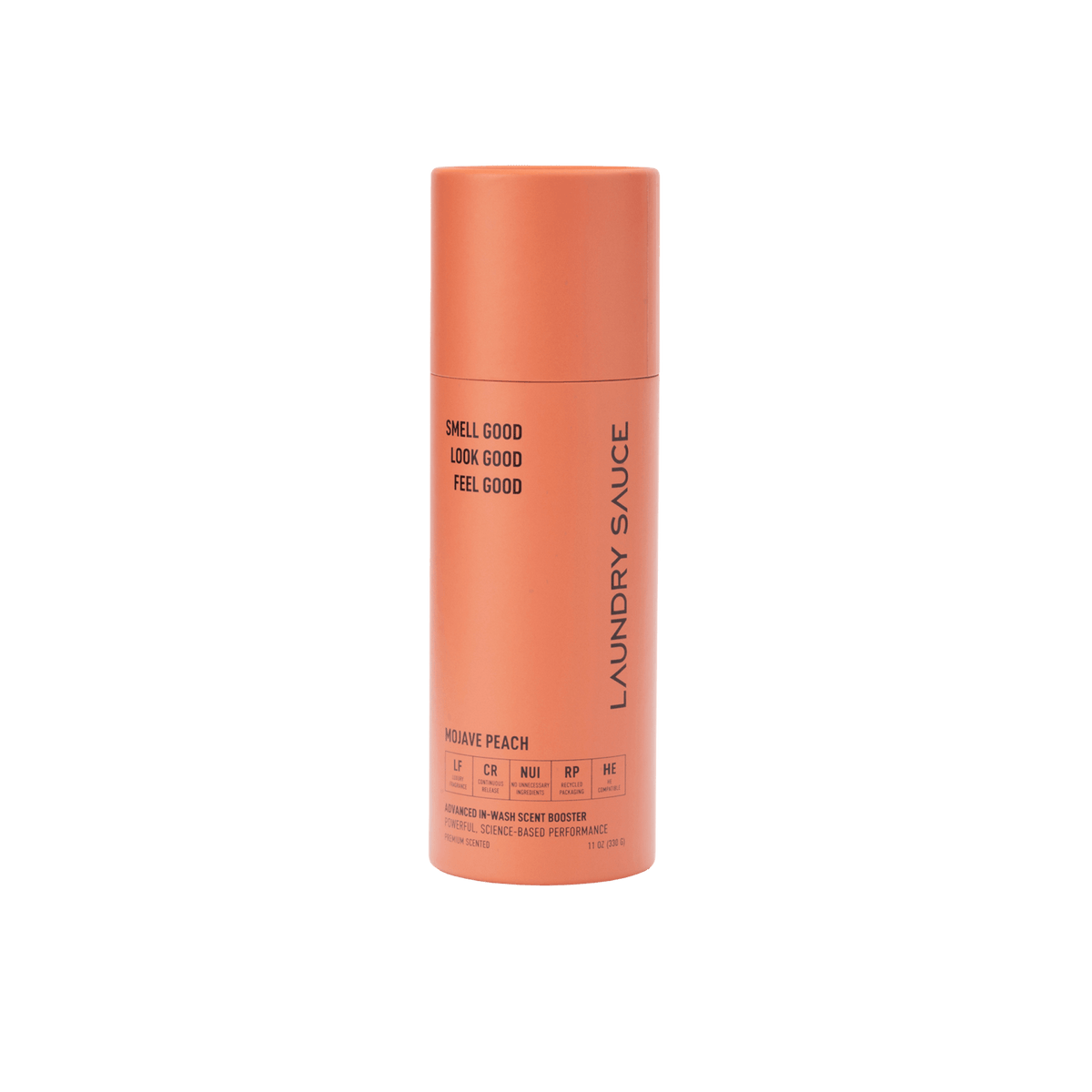 Laundry Sauce Advanced In-Wash Laundry Scent Booster Beads in an 11 oz cylinder