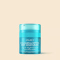 Retinol and collagen anti-aging face cream jar on a clean white surface, front-facing product shot