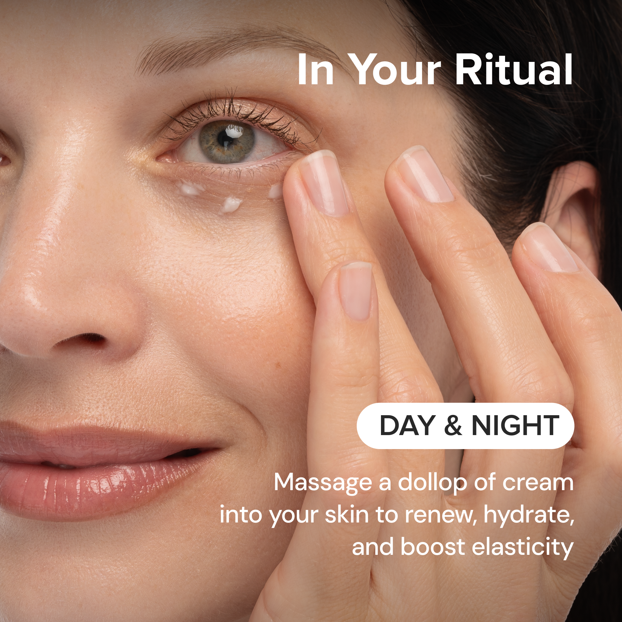 Retinol and collagen anti-aging face cream jar on a clean white surface, front-facing product shot