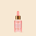 PDRN salmon DNA firming and renewing serum bottle on a clean white surface, anti-aging skincare