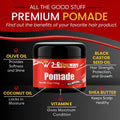 Jar of 26 King Wavy Merch pomade with natural oil ingredients for 360 waves and scalp care