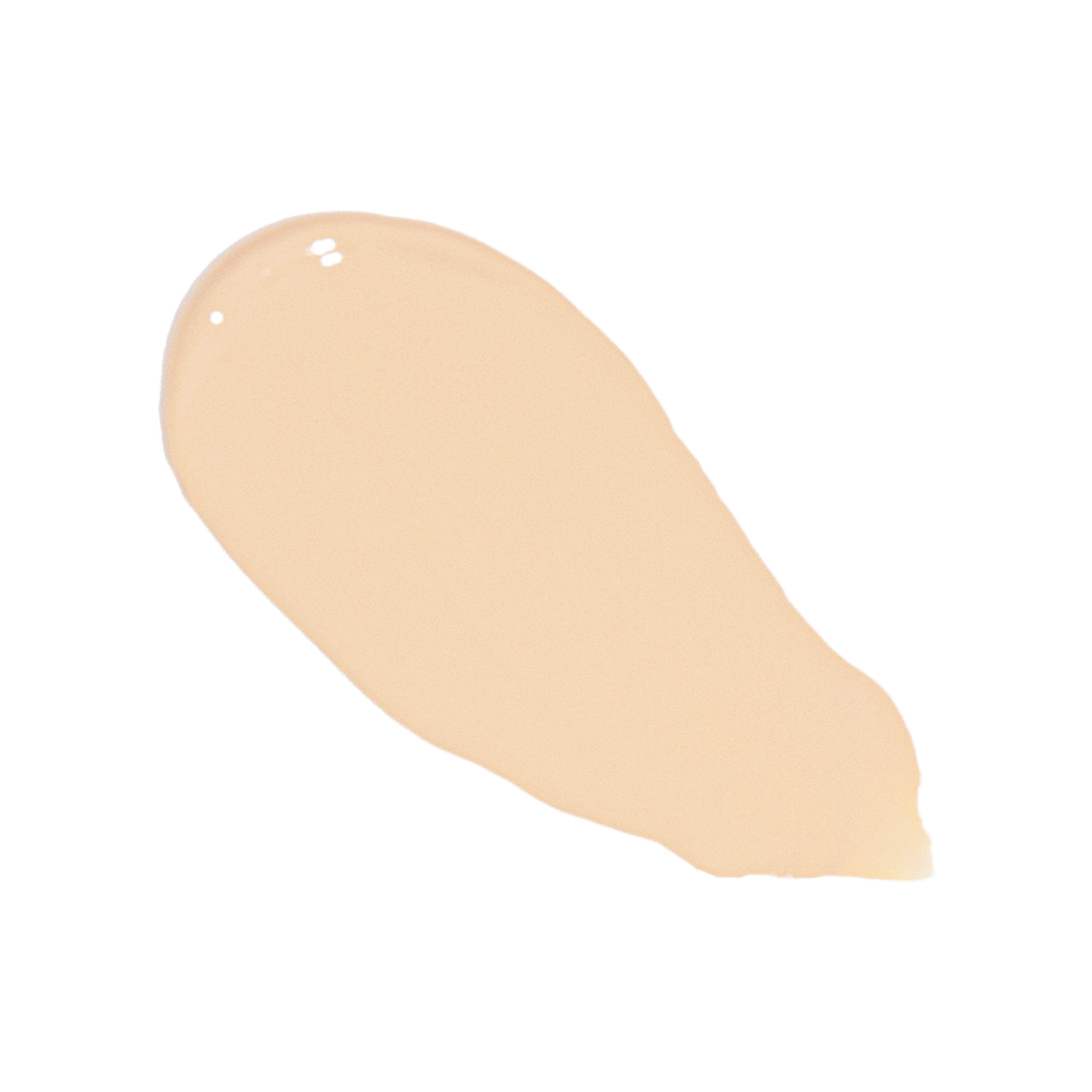 Super Serum Silk Foundation bottle with luminous natural glow finish, serum-texture hydrating peptide foundation