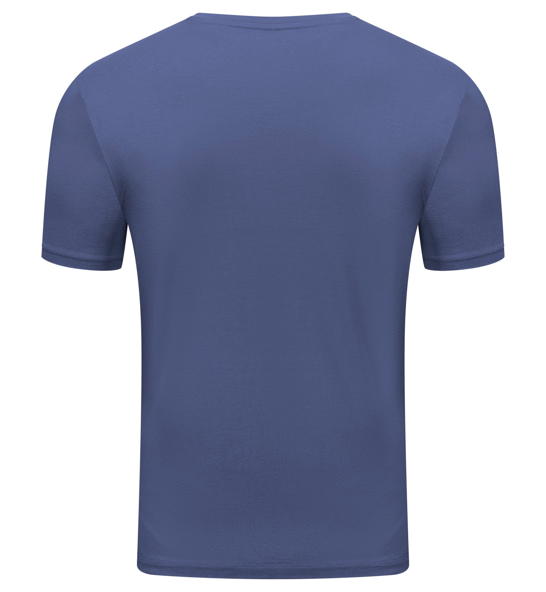 Men's tailored bamboo rayon crew neck t-shirt in Moody Gray, lightweight and slim-fitting