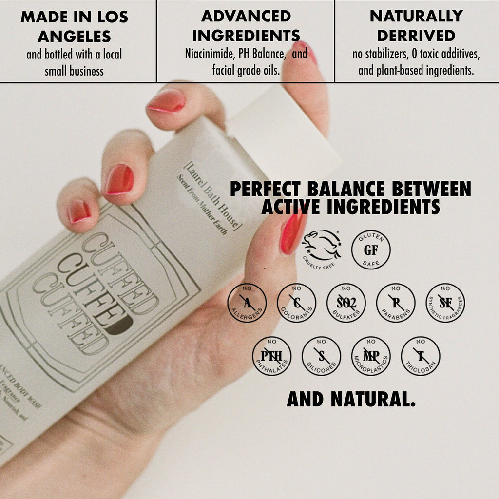 Two Laurel Bath House Cuffed Lite bar soaps side by side, lightly scented formula in minimal packaging
