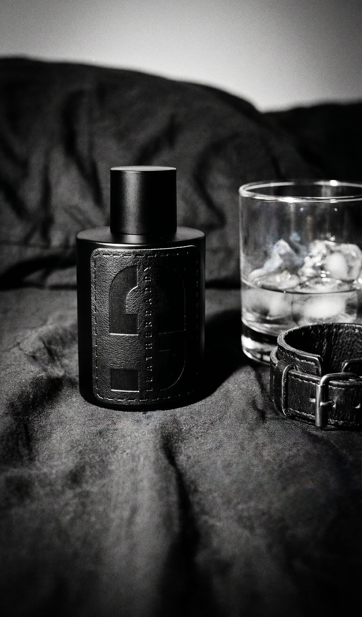 LeatherDaddy Skin Co. leather, scotch and vanilla Eau de Parfum, 50 ml fragrance bottle