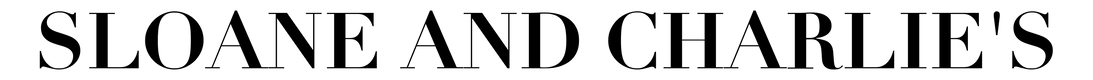 Sloane and Charlies wordmark tight