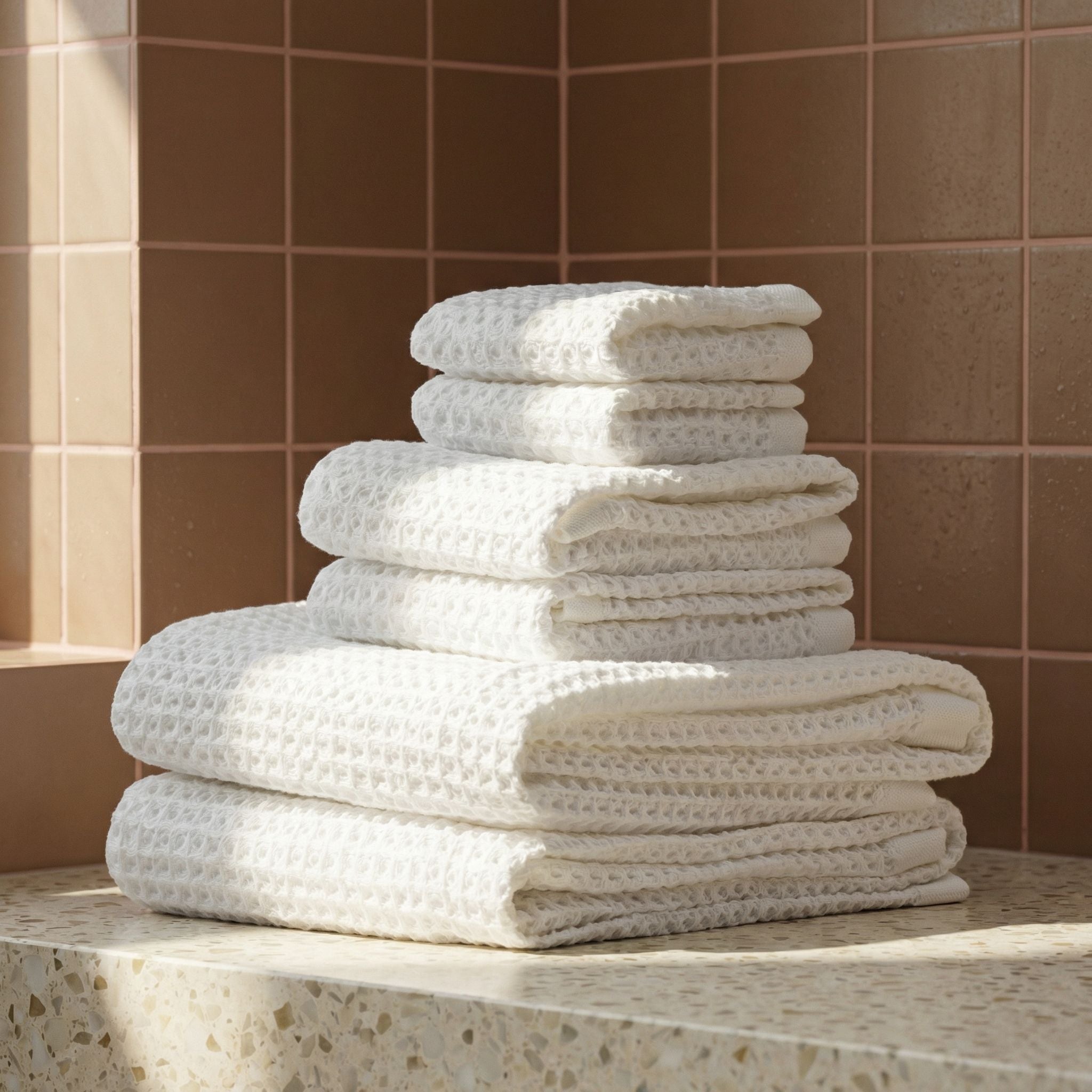 Sedona Waffle Towels — 100% Australian Cotton