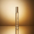 Les Deux Fragrances No. 2 Peau d'Or perfume bottle with amber and gold tones on a neutral background
