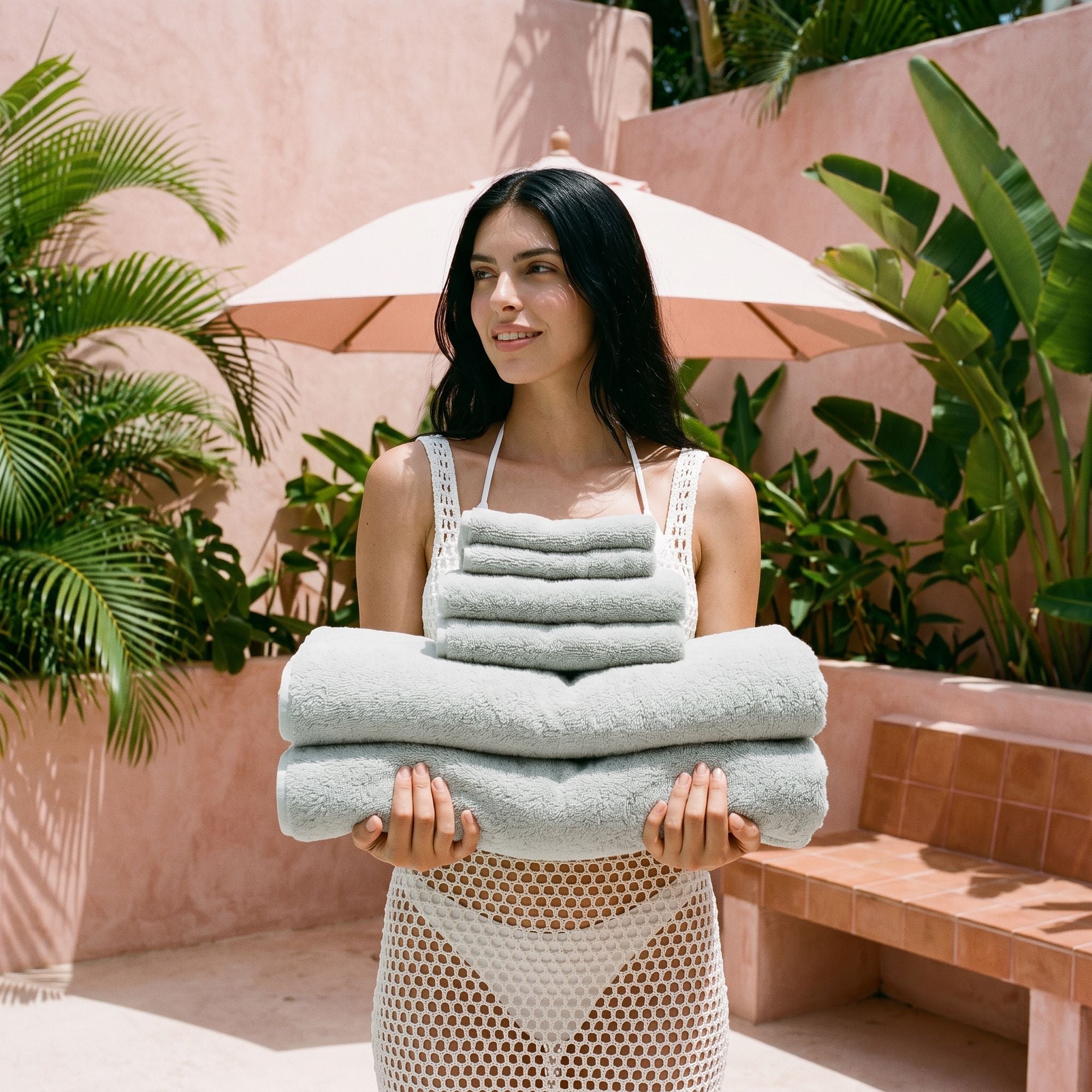 Italic 800 GSM Australian Cotton Bath Towels