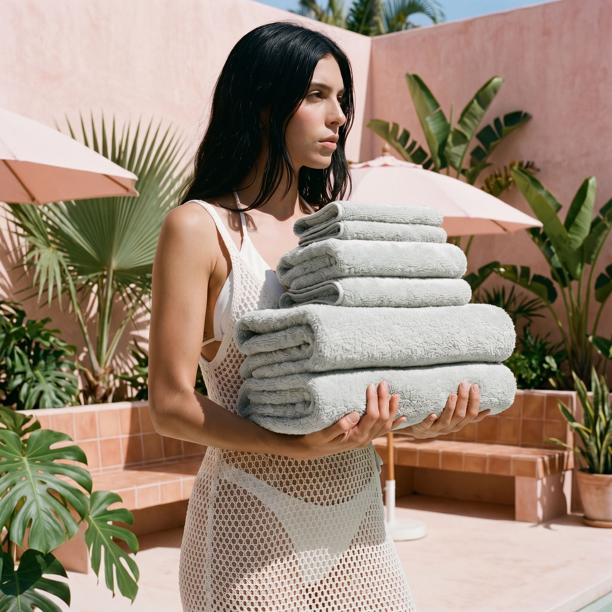Italic 800 GSM Australian Cotton Bath Towels